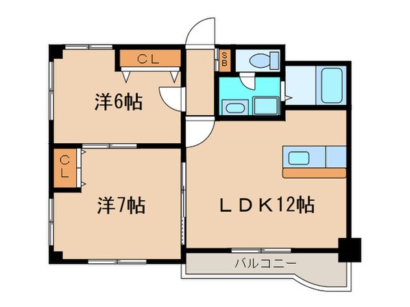 アルシェ高槻の物件間取画像